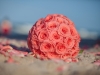 Coral Rose Bridal Bouquet for your Florida Beach Wedding