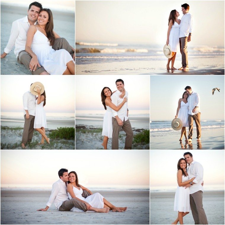 Engagement Session with Sun and Sea Beach Weddings - St. Augustine Florida