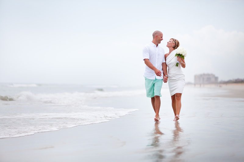 Florida Beach Weddings and Reception Packages.  Elope or renew your vows on one of Florida