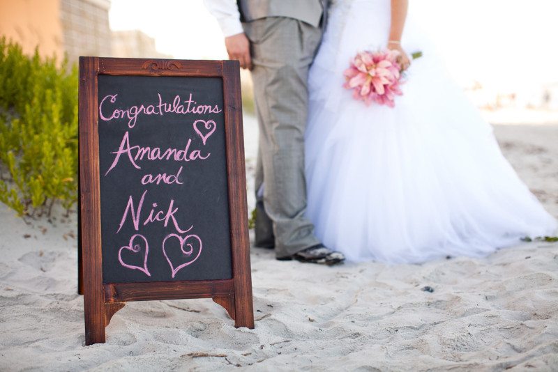 Florida and Georgia Romantic Beach Weddings and Vow Renewals