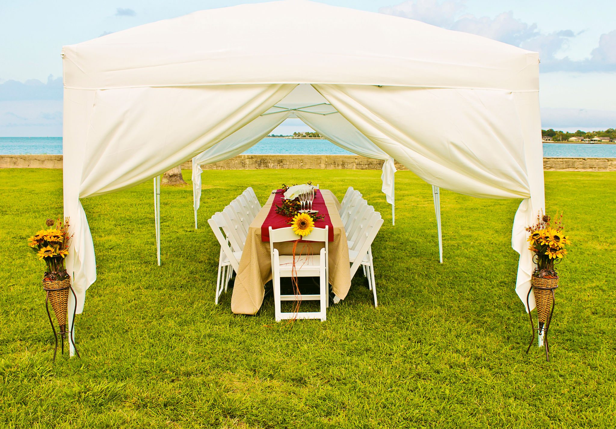 Tent Rentals for Florida and Beach Weddings