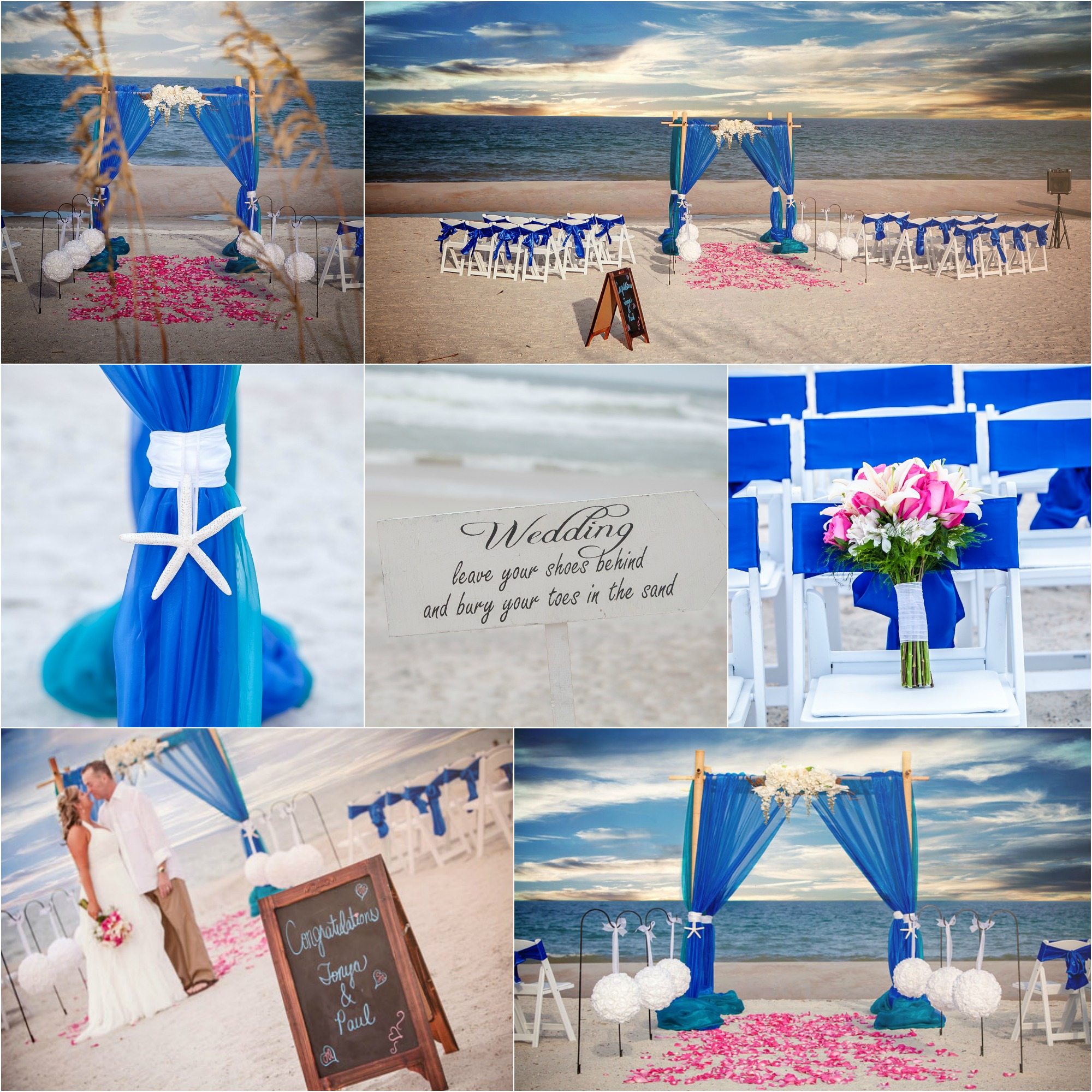 Amelia Island Wedding Packages. Florida BEach Wedding and Reception Packages