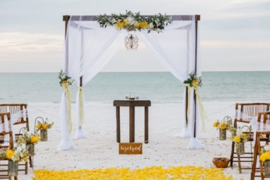 Vilano Beach Wedding and reception packages