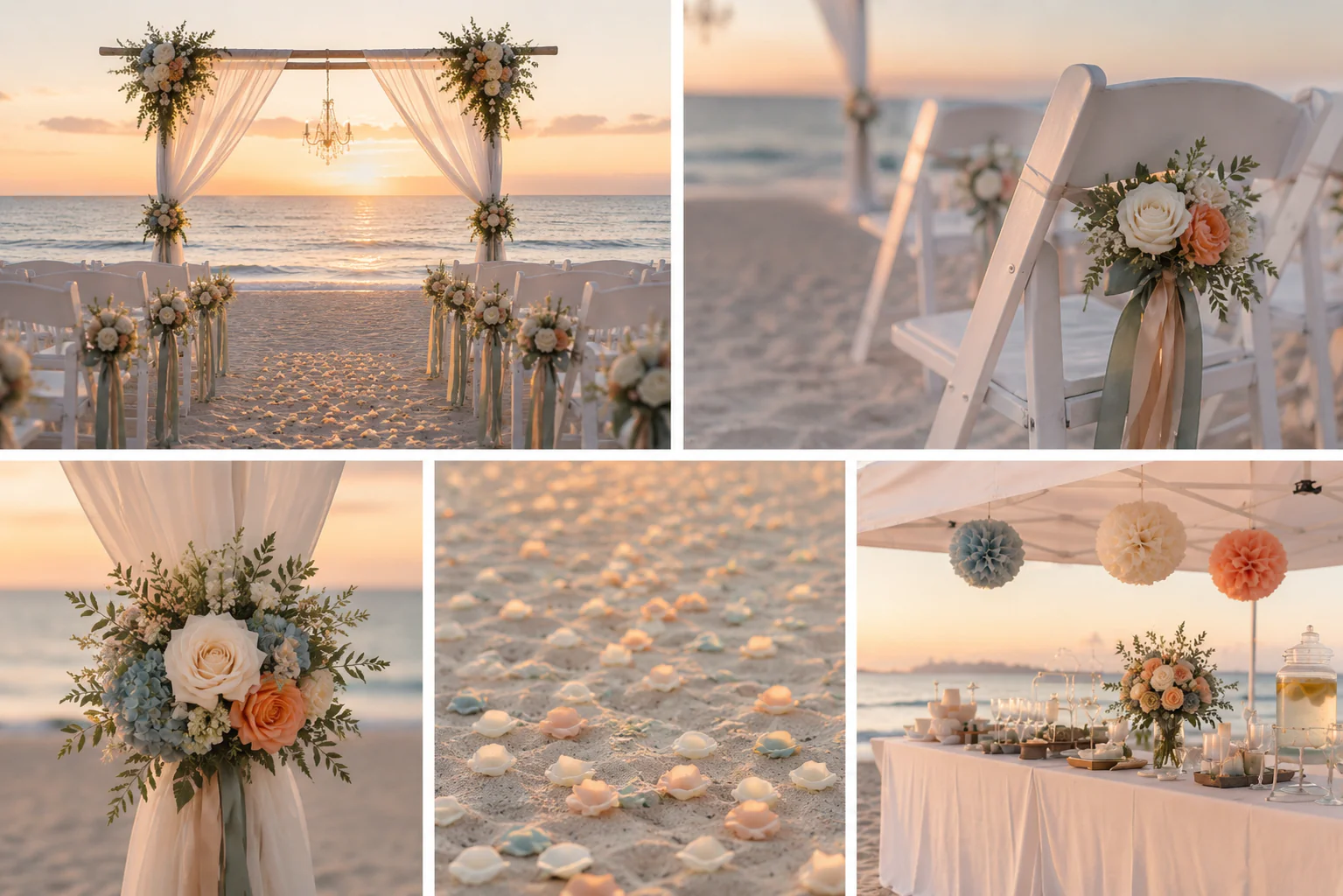 Falling Into Forever A Beach Wedding Package With Reception for a Complete Celebration
