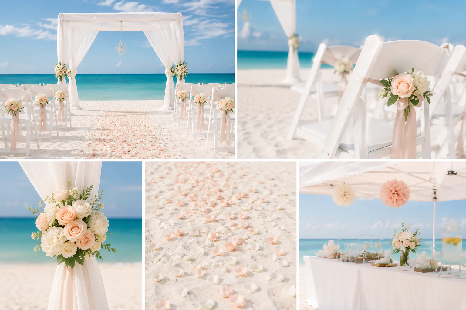 Falling Into Forever A Beach Wedding Package With Reception for a Complete Celebration