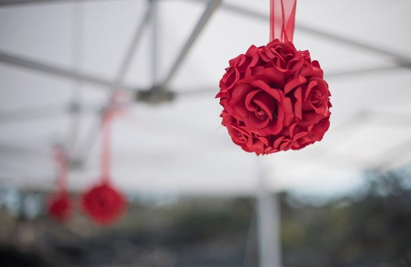 flower wedding decoration