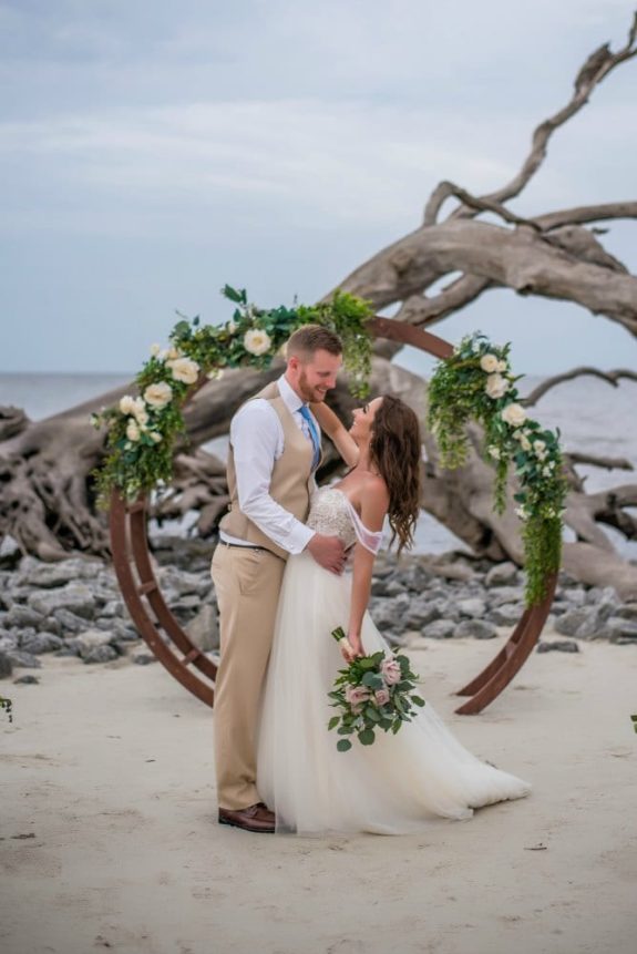 Jekyll Island's Driftwood beach ceremonies and weddings
