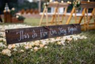 Unique Wedding Signs in Florida