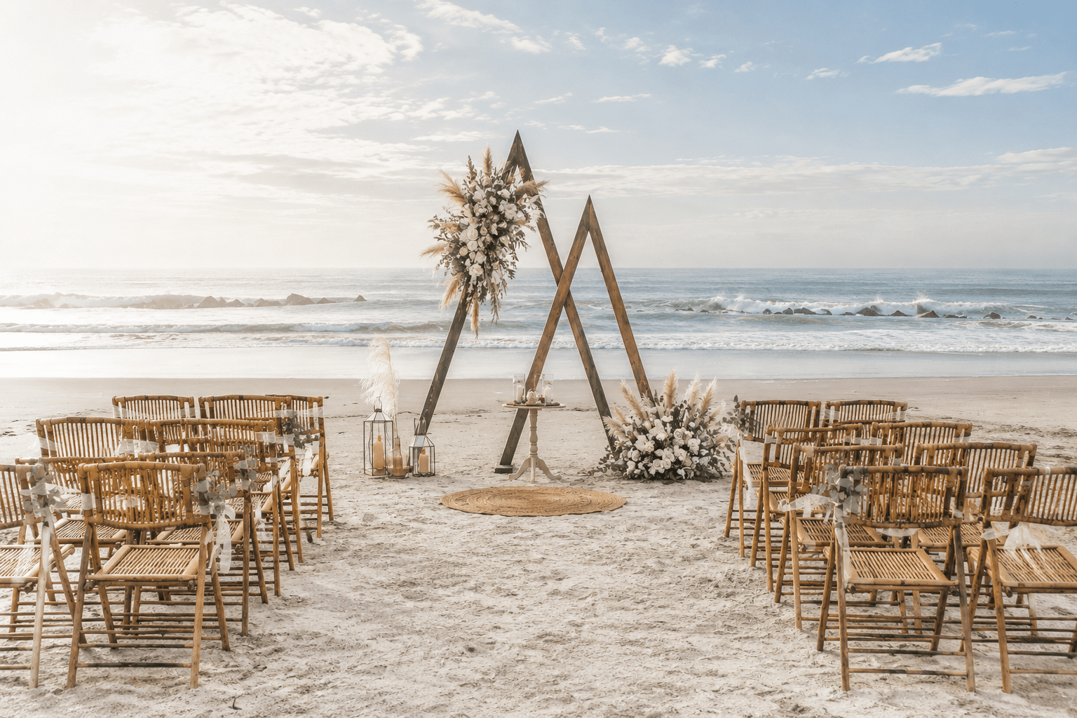 Beach House Escape (Elopement with a Stay) Blissfully Yours Beach Wedding Package