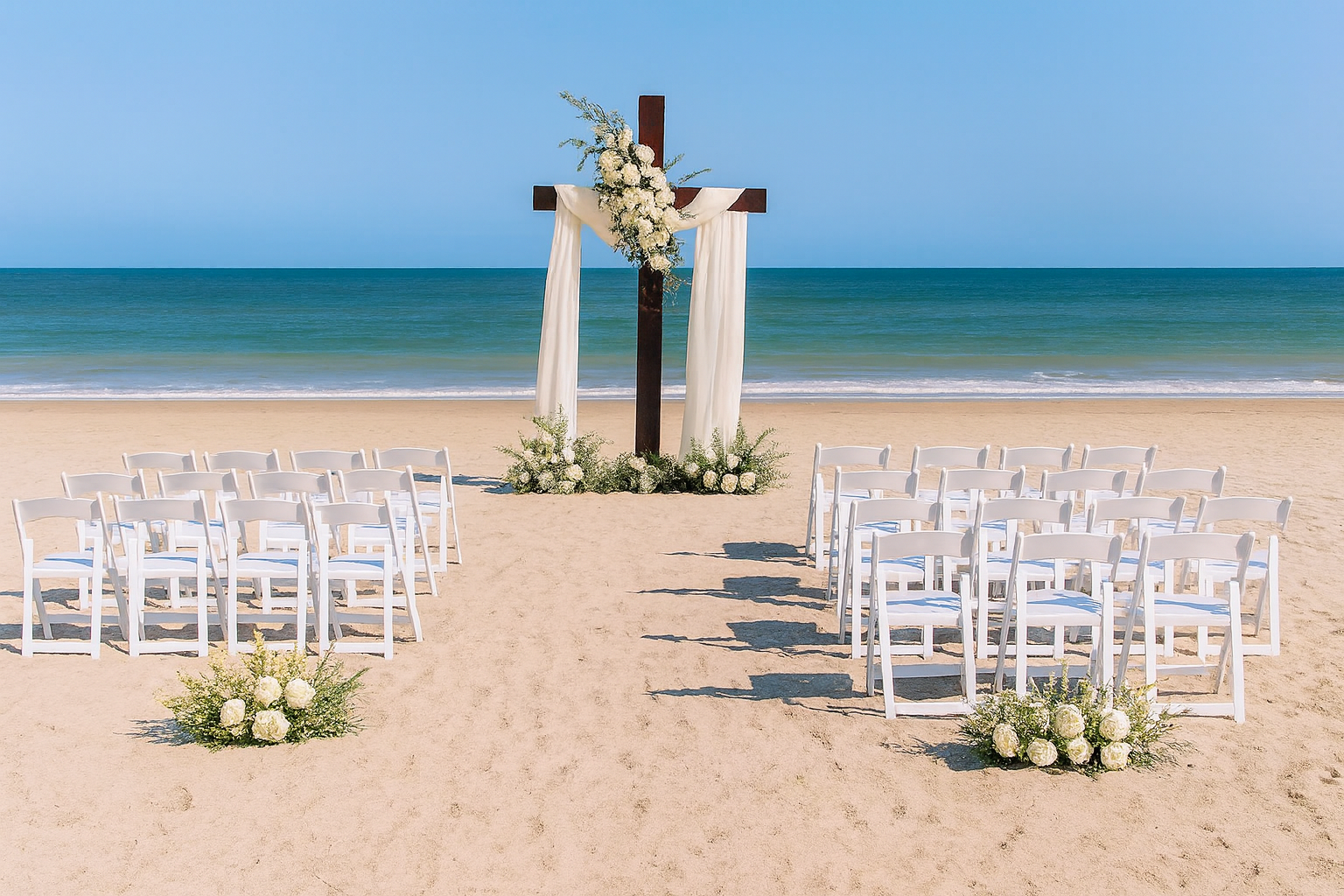 Christian beach wedding package