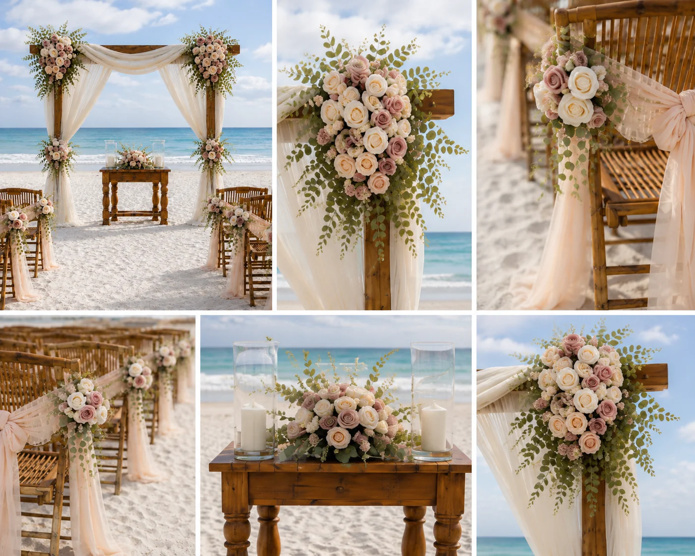 Romantic Coastal Wedding Package - Beach Weddings - Florida
