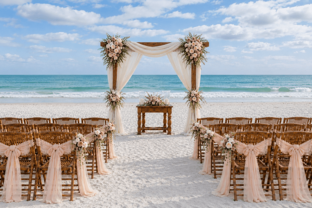 Romantic Coastal Wedding Package - Beach Wedding